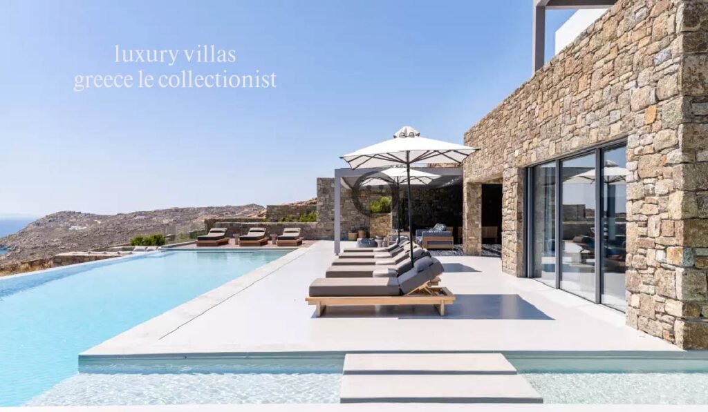 luxury villas greece le collectionist